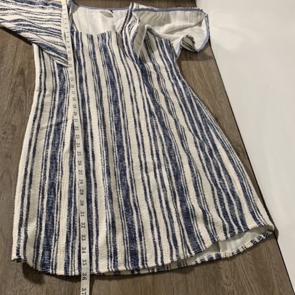 Anthropologie Akemi + Kin Dress, Size XS/Small, Blue & White - Picture 5 of 5